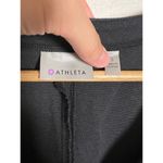 Athleta  Black Ponte Celebration Zipper Long Sleeve Dress Size Small Photo 2