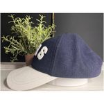 Michael Kors  Varsity Wool Baseball Hat Leather Trim Logo NWT Photo 1