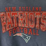 NFL  Team New England Patriots Distressed Print Hoodie Shirt Womens M Photo 4