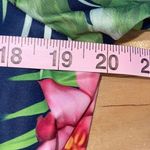 Shall We Women’s Floral Tropical Button Down Long Sleeve Blouse Dress Green Smal Photo 7