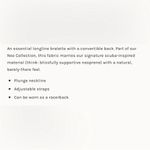 Free People NWT Sage Longline Neo Bralette Photo 4