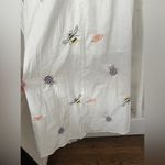 NWT Ciebon Selma Embroidered Plunge Neck Maxi Dress White Size XS Photo 10