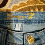 Seven 7 Audrey Skimmer Capri Jeans Size 10 Blue Photo 3