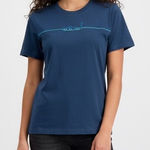 Adidas Womens Golf Graphic T-shirt Crew Navy L Photo 0