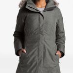 The North Face  Women Heather Gray Removable Hood Artic Parka II 550 Dryvent NWOT Photo 15