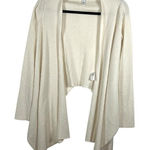 Athleta Sweater Size XXS Solstice Wrap Merino Wool Blend Cropped Draped Open Photo 0