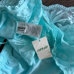 Aerie  bright blue floral lace bralette Photo 4