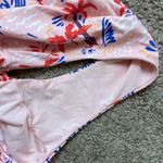 ONIA  Pink and Blue Palm Print One Piece Swimsuit Photo 10