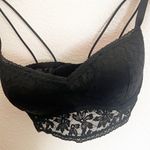 PINK - Victoria's Secret  Black Push Up Lace Hook Closure Bralette New Photo 2