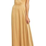 Show Me Your Mumu NWT  Jenn Maxi Dress True Gold xs Photo 1