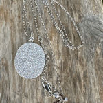 HENRI‎ BENDEL OVAL PENDANT NECKLACE 17” LONG Photo 0