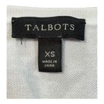 Talbots  Watermelon Print Short Sleeve Sweater Top Knit‎ Tee Women Size XS Photo 6