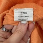 Eileen Fisher  Long Sleeve Peach Orange Shirt- Size Large Photo 3