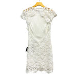 Lulus  Romance Language White Backless Lace Dress size XXL NWT Photo 3