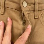 7 For All Mankind Tan Faux Suede Skinny Leggings Pants Womens 2 Fall Casual Photo 5