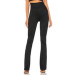 Helmut Lang • ribbed black flare leggings sz XS Photo 2