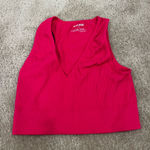 Garage  Pink Tank Top V-Neck Photo 0