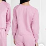 Year of Ours Pink Cropped Sweatshirt Photo 3