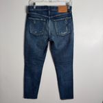 Moussy Vintage Lenwood Ankle Distressed‎ Blue Skinny Jeans Size 27 Designer Photo 2