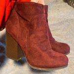 Speed Limit 98 Block Healed Red Booties Photo 0