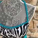 Guess  Zebra Halter Mini Dress Photo 10