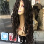 Beach Waves brown Lacefront long lace wig 2019 Photo 4