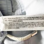 ZARA  Women's High Waisted Ankle Crop Drawstring Waist Casual Trouser Pants Blue  Photo 2