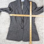 Evan Picone Vintage Two Piece Wool Skirt Suit Gray Vintage Size 8 Modern Size 0 Photo 7