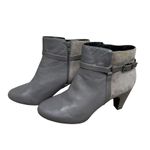 Easy Spirit  Espedrina Gray Leather ankle Boots. Size 9.5 Photo 1