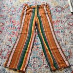 Free People  Striped Multicolor Pants Photo 0
