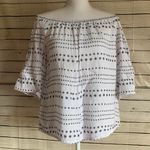 Michael Stars Daisy Off The Shoulder Top in White Photo 5