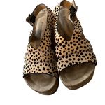 Pierre Dumas  cheetah print Kork wedges Photo 5