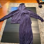 Alfani Velour Hoodie & Pants Pajama set Blue Size XXL Photo 0