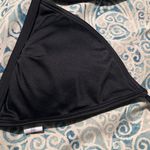 Forever 21 Black Triangle bikini top L Photo 3