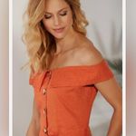 Soft Surroundings Raissa Linen Crop Jumpsuit Romper color black size S Photo 1