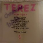 Terez  Cream Pull On Wide Waistband Stretch Athleisure Bike Short Size S Photo 2