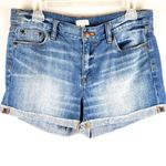 J.Crew Women's High Rise Denim Shorts Size 28 Photo 4