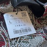 ZARA NWT  Tweed Plaid Embroidered Sheath Dress Photo 7