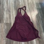 J.Crew  halter swim dress burgundy swim dress size 10 Photo 1