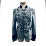 Free People  Denim Seamed & Structured Jacket Size XS Photo 1
