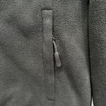 Exotic Identity Black Fleece and Khaki Colorblock Zip Front Jacket Size Small Photo 8