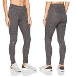 Under Armour Cold Gear Leggings High Waisted Space Dye Gray Full Length Athletic Photo 11