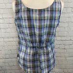 Woolrich  Tank Top Plaid Blue-Small Photo 2