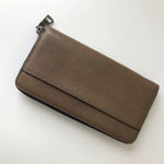 Coach  Accordion Leather Wallet With Western Rivets And Snakeskin Patchwork Photo 8