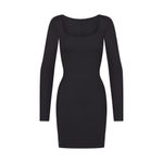 SKIMS  BODY LONG SLEEVE SLIP DRESS, Size X-Small, $118 Photo 1