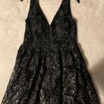 GB Black and Silver Homecoming Dress Photo 3
