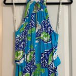 Lilly Pulitzer Blue Conch Shell Maxi Dress Photo 7