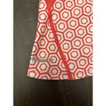 Nike  Dri Fit Womens Large Orange White Racerback Athletic Workout Run Tank Top Photo 5