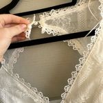 Elegant Lace White Nightgown Size 2 Photo 3