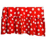 CROSBY by Mollie Burch  Posey Dress‎ Red Floral Ruffle Sleeve Mini Dress Sz Small Photo 10